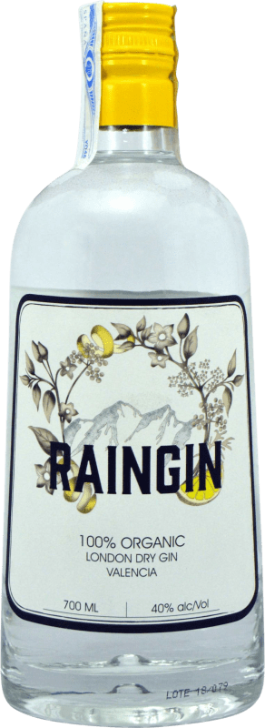 Free Shipping | Genever Gin DHV Premium Raingin Spain Organic — Eco 70 cl