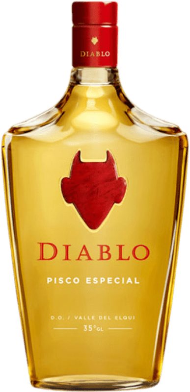 24,95 € Free Shipping | Pisco Concha y Toro Diablo Especial Chile Bottle 70 cl