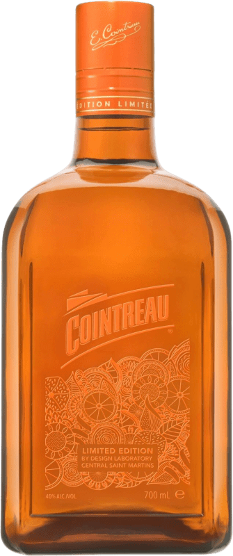 24,95 € Free Shipping | Triple Dry Rémy Cointreau Lab. Central Saint Martins Limited Edition France Bottle 70 cl