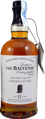 单一麦芽威士忌 Balvenie The Sweet Toast American — 美式, Oak Cask — 橡木桶 12 岁