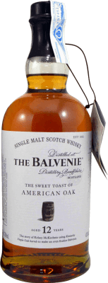 威士忌单一麦芽威士忌 Balvenie The Sweet Toast of American Oak 12 岁