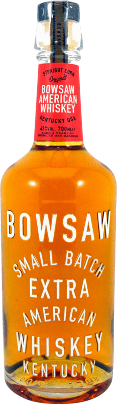 Envío gratis | Whisky Bourbon Kirker Greer Bowsaw Straight Corn American Whiskey Estados Unidos 70 cl