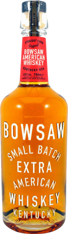 58,95 € Envio grátis | Whisky Bourbon Kirker Greer Bowsaw Straight Corn
