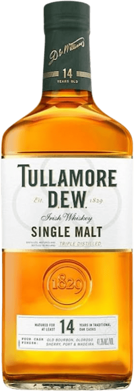 免费送货 | 威士忌单一麦芽威士忌 Tullamore Dew 爱尔兰 14 岁 70 cl