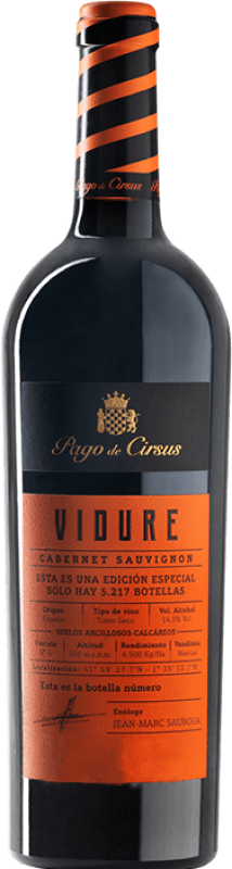 29,95 € Envoi gratuit | Vin rouge Pago de Cirsus Vidure Pago Bolandin