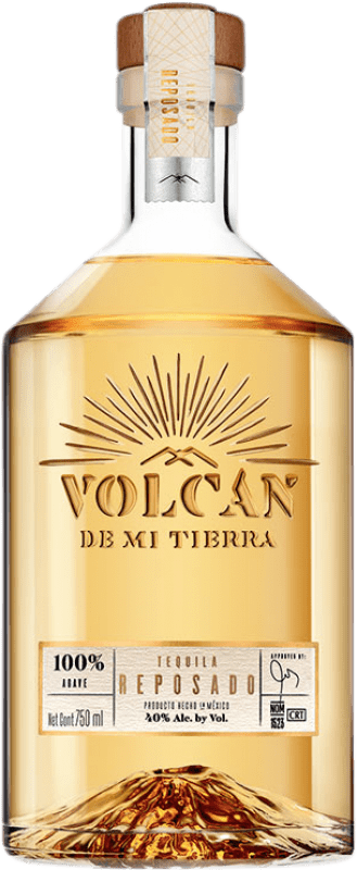 Бесплатная доставка | Текила Volcán de mi Tierra Reposado Мексика 70 cl