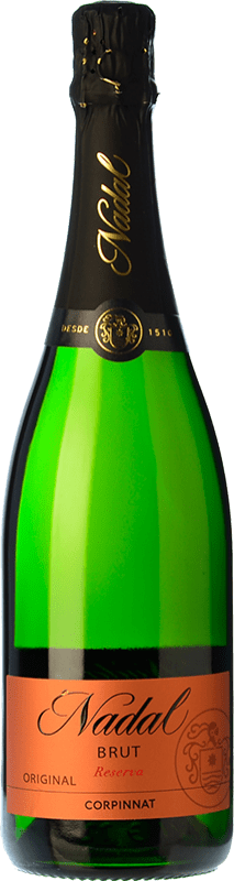 14,95 € | 白起泡酒 Nadal Original 香槟 预订 D.O. Cava 加泰罗尼亚 西班牙 Macabeo, Xarel·lo, Parellada 75 cl