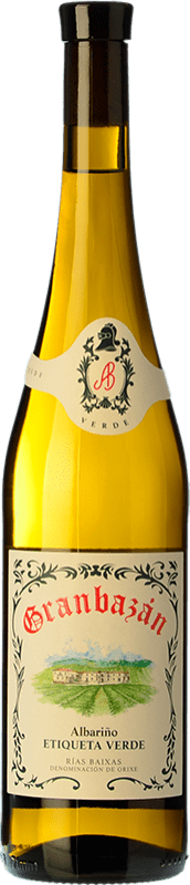 免费送货 | 白酒 Agro de Bazán Granbazán Etiqueta Verde D.O. Rías Baixas 加利西亚 西班牙 Albariño 75 cl