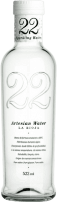 Agua 22 Artesian Water Con Gas 522 Botella Medium 50 cl