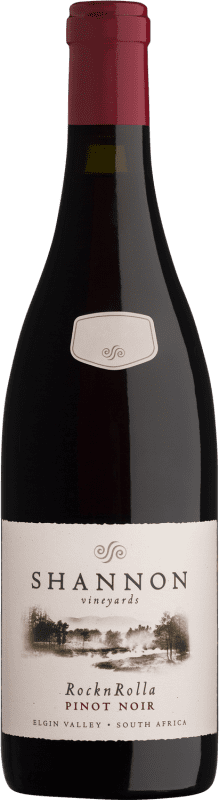 Free Shipping | Red wine Shannon Vineyards Rock n Rolla A.V.A. Elgin South Africa Pinot Black 75 cl