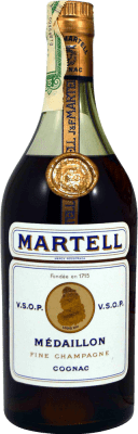 Cognac Conhaque Martell V.S.O.P. Espécime de Colecionador década de 1970 3 L