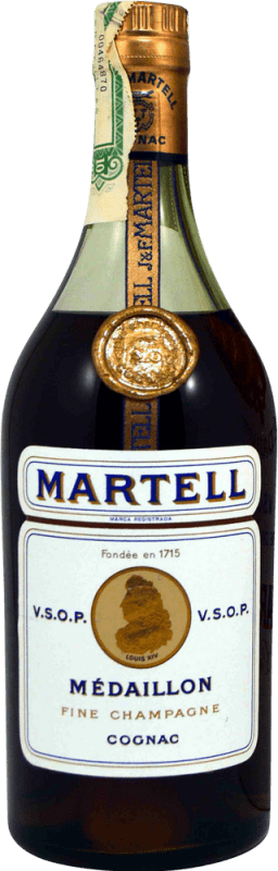 39,95 € | Cognac Martell V.S.O.P. Collector's Specimen 1970's A.O.C. Cognac France Jéroboam Bottle-Double Magnum 3 L