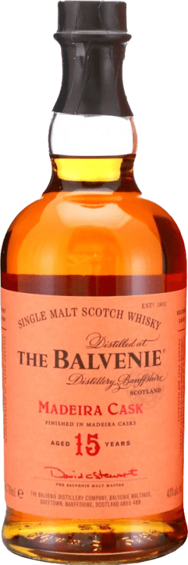 Бесплатная доставка | Односолодовый виски Balvenie Madeira Cask Списайд Объединенное Королевство 15 Лет 70 cl