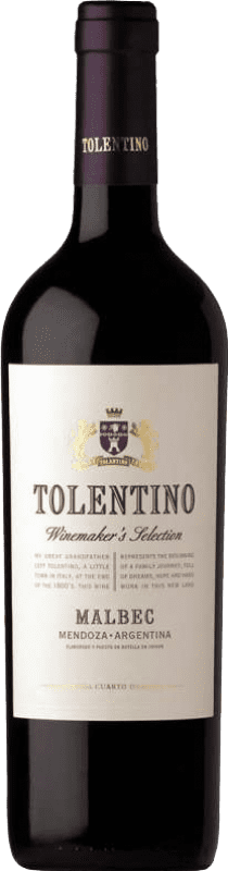 11,95 € | 赤ワイン Cuarto Dominio Tolentino Winemaker's Selection I.G. Mendoza メンドーサ アルゼンチン Malbec 75 cl