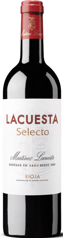 7,95 € | 赤ワイン Martínez Lacuesta Selecto 若い D.O.Ca. Rioja ラ・リオハ スペイン Tempranillo, Graciano, Mazuelo 75 cl