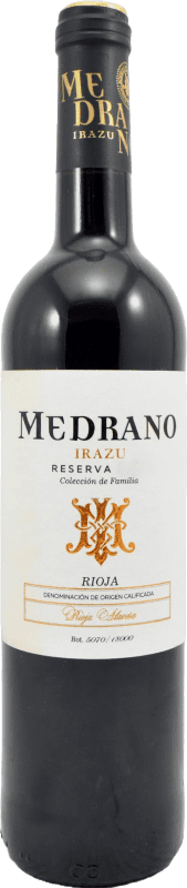 Kostenloser Versand | Rotwein Medrano Irazu Reserve — Gereift D.O.Ca. Rioja La Rioja Spanien Tempranillo 75 cl