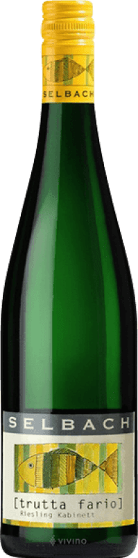 16,95 € | Белое вино Selbach Oster Kabinett Trutta Fario Q.b.A. Mosel Германия Riesling 75 cl