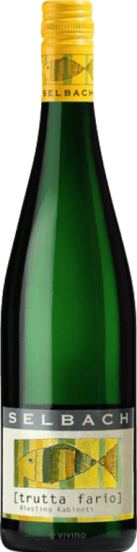 10,95 € Kostenloser Versand | Weißwein Selbach Oster Kabinett Trutta Fario Q.b.A. Mosel