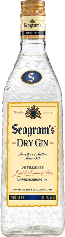 Бесплатная доставка | Джин Seagram's Dry Gin Соединенные Штаты 70 cl