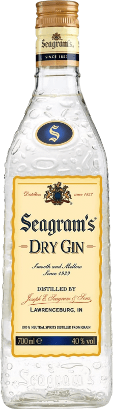 23,95 € | Ginebra Gin Seagram's Dry Gin Estados Unidos 70 cl