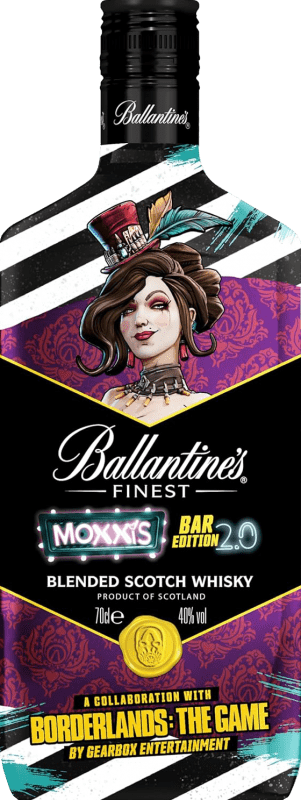 21,95 € | Виски смешанные Ballantine's Borderlands The Game Bar Edition 2.0 Шотландия Объединенное Королевство 70 cl