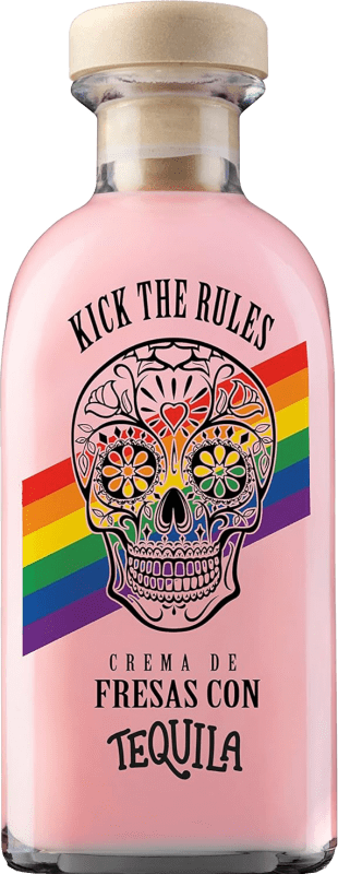 15,95 € | 龙舌兰 Lasil Kick The Rules Crema de Fresas con Tequila Pride Edition 西班牙 70 cl