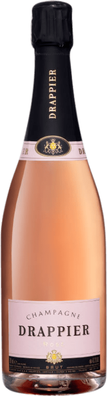 49,95 € | Vin Mousseux Rosé Drappier Brut Rosé A.O.C. Champagne Champagne France Pinot Noir 75 cl