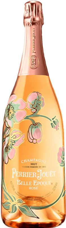 Envío gratis | Espumoso Rosado Perrier-Jouët Belle Époque Cuvée, Rosé — Rosado Reserva A.O.C. Champagne Champagne Francia Pinot Negro, Chardonnay, Pinot Meunier Botella Magnum 1,5 L
