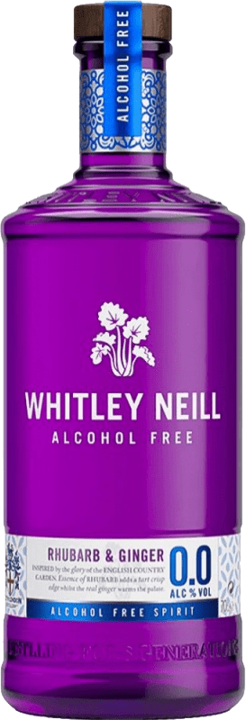 14,95 € 免费送货 | 金酒 Gin Whitley Neill Ginger — 姜, Rhubarb — 大黄