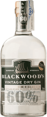 ジン Blackwood's Strong Vintage Dry Gin 60º 70 cl