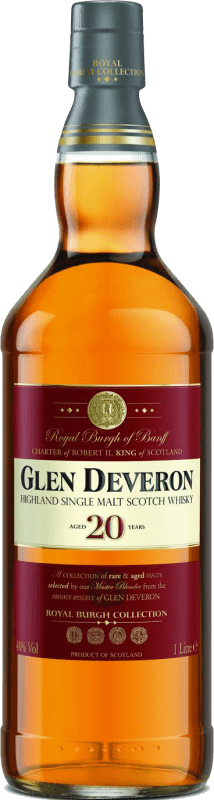 135,95 € | Односолодовый виски Glen Deveron Объединенное Королевство 20 Лет 1 L