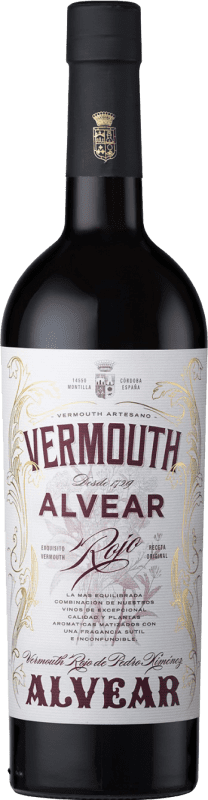 Envoi gratuit | Vermouth Alvear Rojo Artesano Andalousie Espagne 75 cl