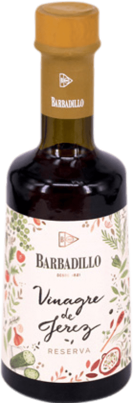 9,95 € Envío gratis | Vinagre Barbadillo Jerez Reserva D.O. Jerez-Xérès-Sherry Botellín 25 cl
