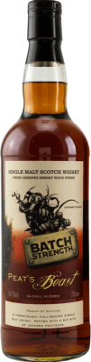 Whisky Single Malt Peat's Beast 54,1º PX Pedro Ximénez Sherry Cask Strength — Grado da Botte, Batch 70 cl