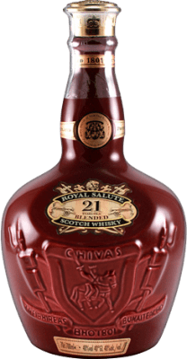 Whisky Blended Chivas Regal Royal Salute Botella Marrón 21 Años 70 cl