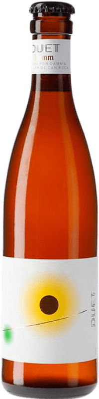 11,95 € Spedizione Gratuita | Scatola da 6 unità Birra Estrella Damm Duet Bottiglietta Terzo 33 cl