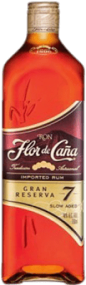 39,95 € | Caixa de 120 unidades Rum Flor de Caña Grande Reserva Nicarágua 7 Anos Garrafinha Miniatura 5 cl