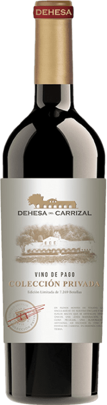 Kostenloser Versand | Rotwein Dehesa del Carrizal Colección Privada Crianza — Kurze Fassreifung D.O.P. Vino de Pago Dehesa del Carrizal Castilla la Mancha y Madrid Spanien Merlot, Syrah, Cabernet Sauvignon, Petit Verdot 75 cl