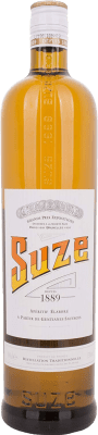 Liqueurs Suze Gentiane Spécimen de Collection années 1970's 1 L