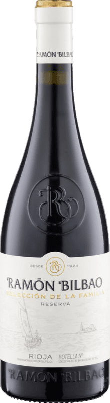 Envoi gratuit | Vin rouge Ramón Bilbao Selección de la Familia Réserve D.O.Ca. Rioja La Rioja Espagne Tempranillo 75 cl
