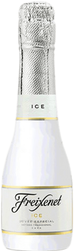 Бесплатная доставка | Коробка из 6 единиц Белое игристое Freixenet Ice Полусухое Полусладкое D.O. Cava Каталония Испания Macabeo, Xarel·lo, Chardonnay, Parellada Маленькая бутылка 20 cl