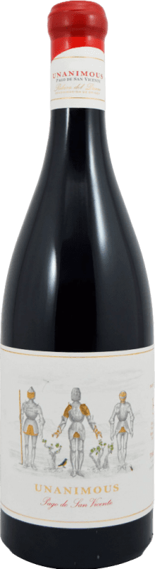 Бесплатная доставка | Красное вино Trespiedras Unanimous Pago de San Vicente D.O. Ribera del Duero Кастилия-Леон Испания Tempranillo, Grenache, Albillo, Marmajuelo 75 cl