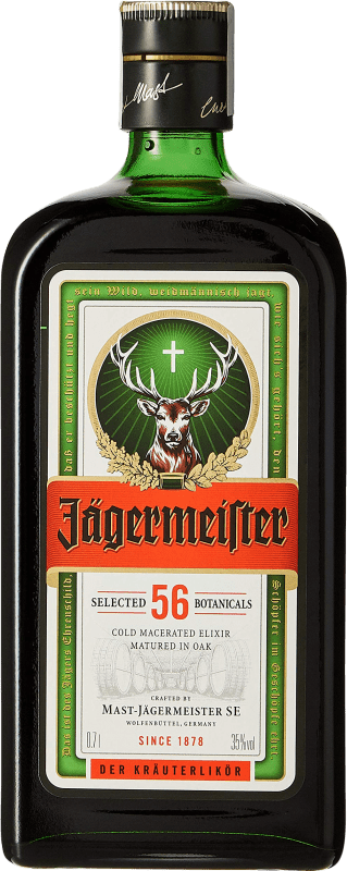 54,95 € | 3 units box Herbal liqueur Mast Jägermeister Germany 70 cl
