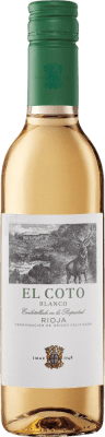 47,95 € | Caja de 12 unidades Vino blanco Coto de Rioja Blanco D.O.Ca. Rioja La Rioja España Viura Media Botella 37 cl