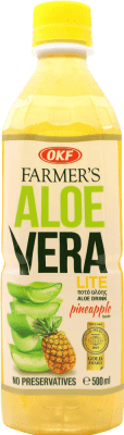 Envoi gratuit | Boissons Fraîches OKF Aloe Vera Piña République de la Corée Bouteille Medium 50 cl
