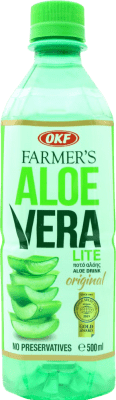 Envío gratis | Refrescos OKF República de Corea Botella Medium 50 cl Aloe Vera