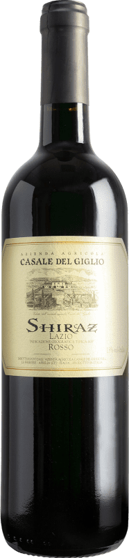 11,95 € Бесплатная доставка | Красное вино Casale del Giglio Shiraz I.G.T. Lazio Половина бутылки 37 cl