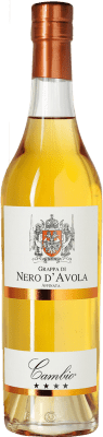 32,95 € | Grappa Berta Cambio Cascina Nero d'Avola della Francesca Piemonte Italy Nero d'Avola Medium Bottle 50 cl