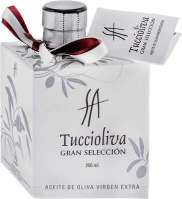 免费送货 | 橄榄油 Tuccioliva Mystic White — 白色版, 甄选, EVOO 特级初榨 Jaén 西班牙 小瓶装 25 cl