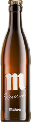 46,95 € | Scatola da 24 unità Birra Mahou Riserva Comunità di Madrid Spagna Bottiglia Terzo 33 cl